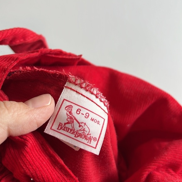 Vintage - buster brown, 6/9m, red drummer boy overalls - Picture 6 of 6